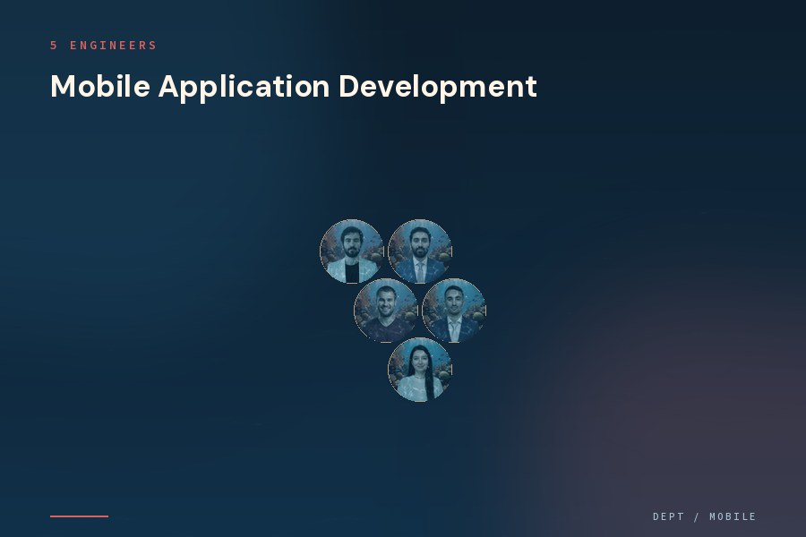 Mobile Application Development (5 people)